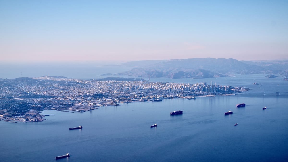 San Francisco, from the air