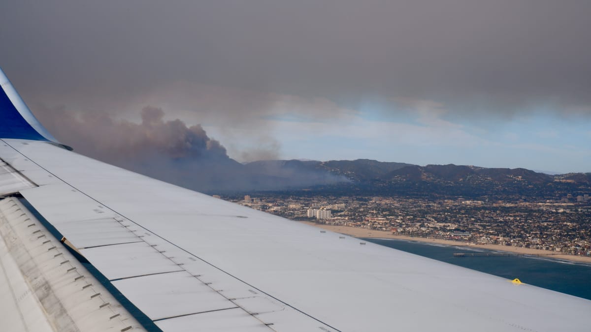 Los Angeles, from the air
